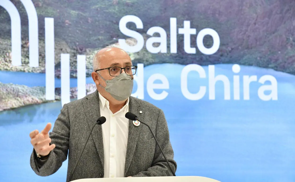 Antonio Morales, presidente del Cabildo de Gran Canaria, esta semana. 