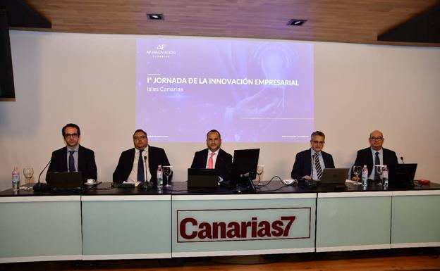 Imagen de la I Jornada de Innovación Empresarial en Canarias, organizado por AF Innovación Canarias y celebrada en la sede de CANARIAS7. 