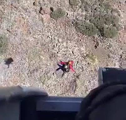 Rescatan a un senderista francés en Las Cañadas del Teide