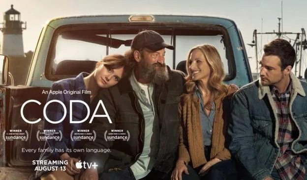 Cartel oficial de la película 'CODA: Los sonidos del silencio' 