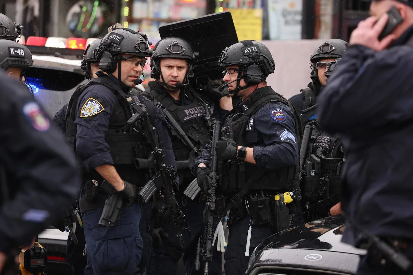 Fotos: Miedo en Nueva York por el ataque en el metro 