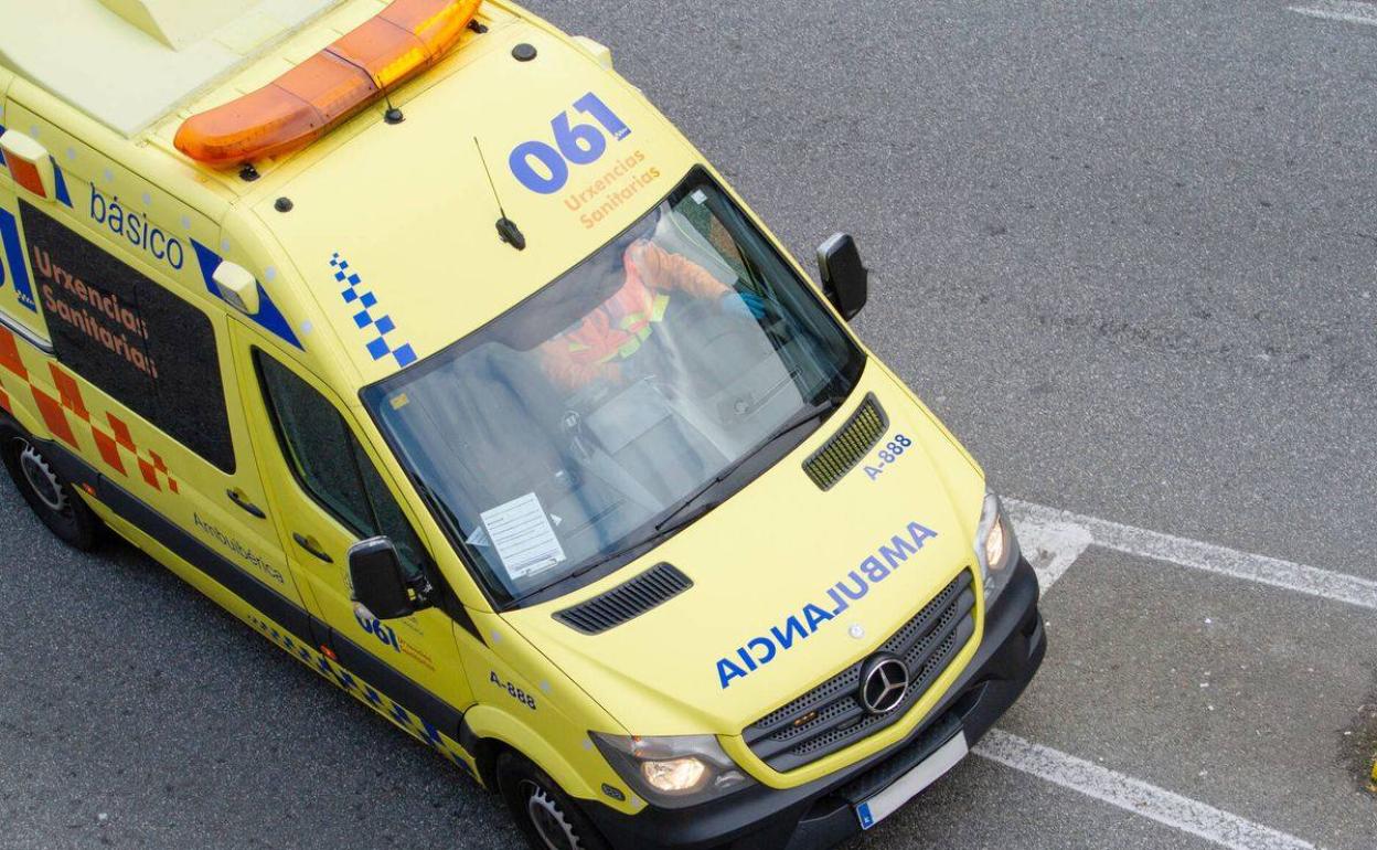 Dos heridos en un choque de dos coches en Arico