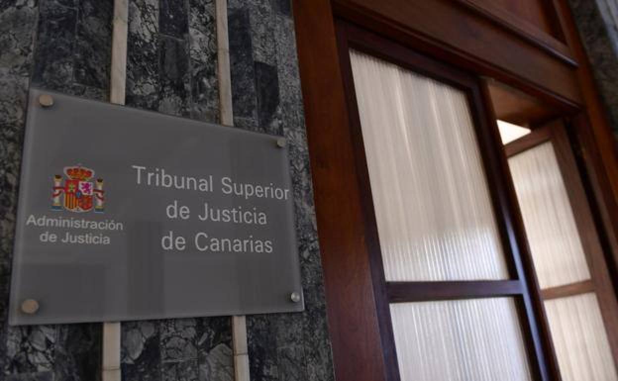 Imagen de la sede del TSJ de Canarias. 