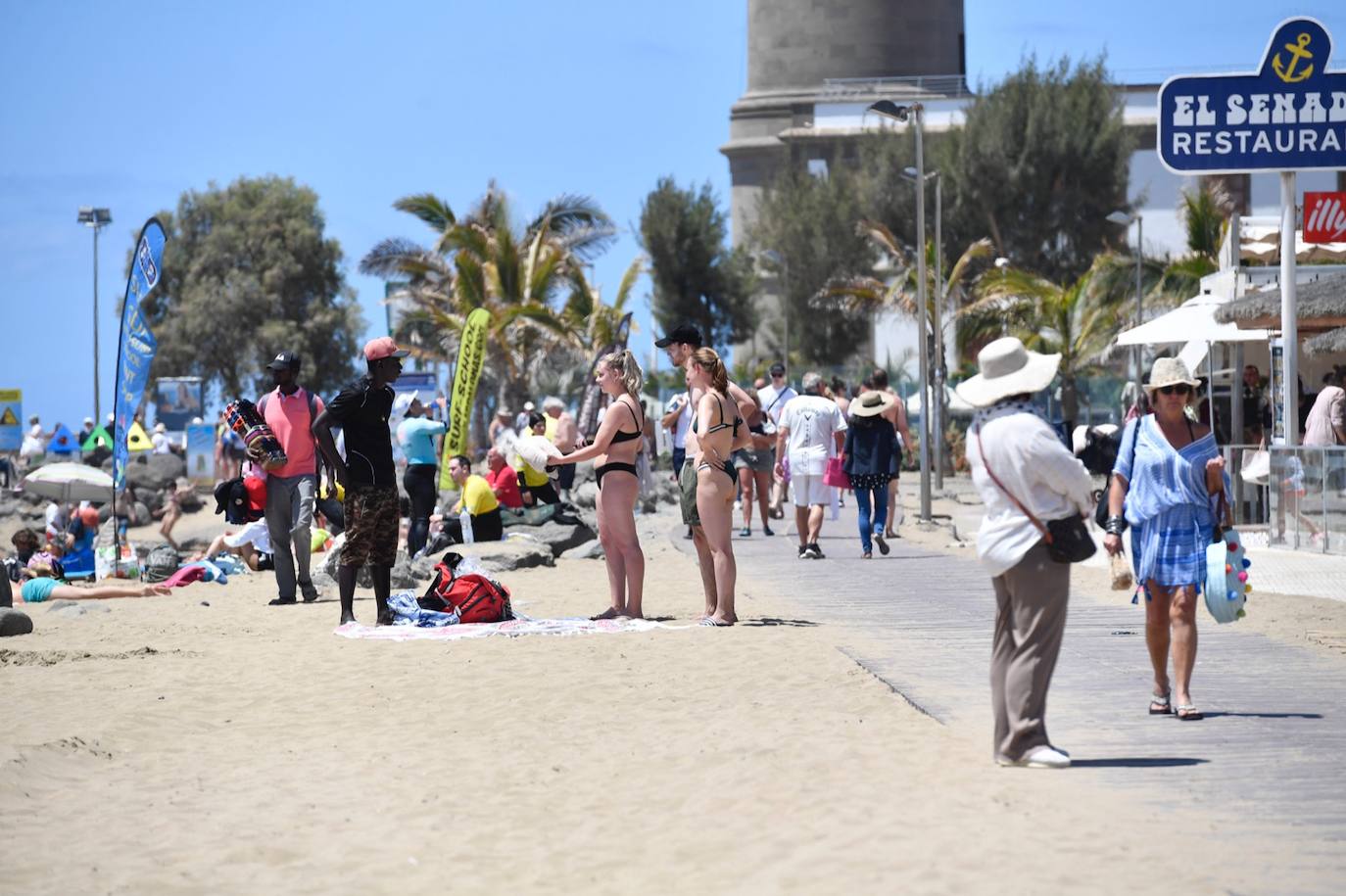 Fotos: Recuperación del turismo en el sur de Gran Canaria