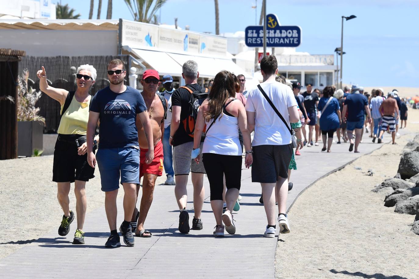 Fotos: Recuperación del turismo en el sur de Gran Canaria