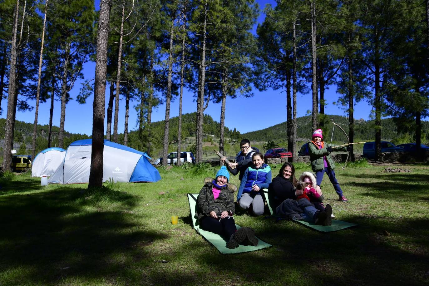 Fotos: Semana Santa de acampada en Gran Canaria