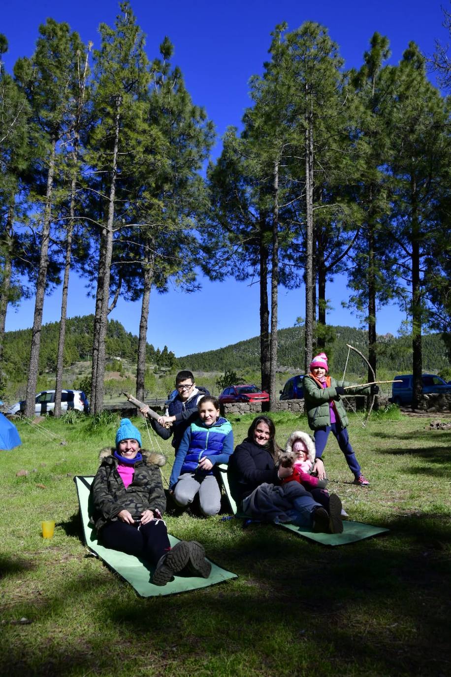 Fotos: Semana Santa de acampada en Gran Canaria