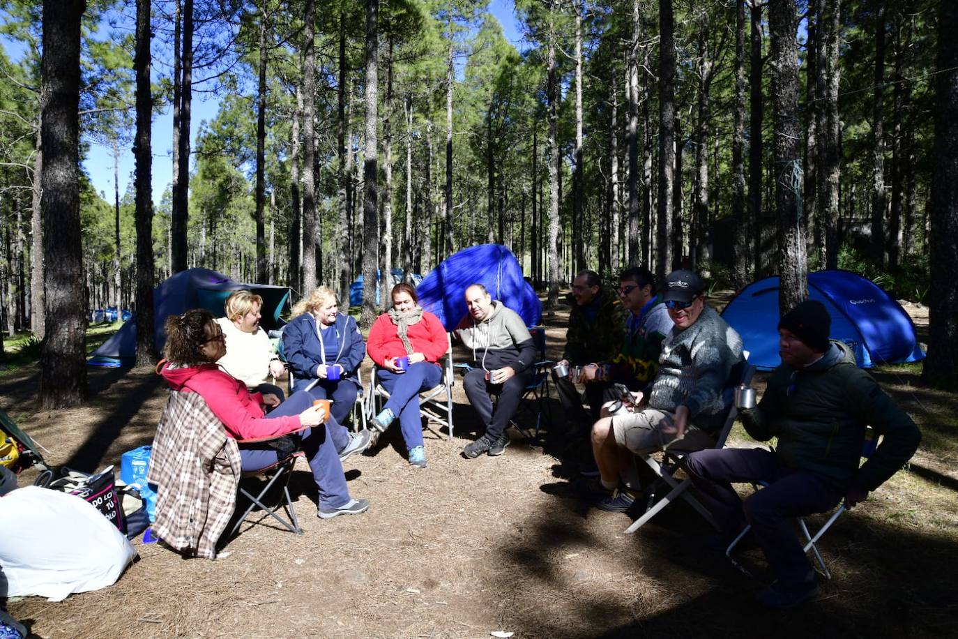 Fotos: Semana Santa de acampada en Gran Canaria