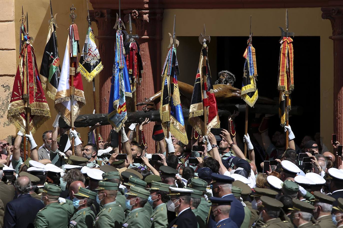 Fotos: Procesión del Cristo con la Legión en Málaga