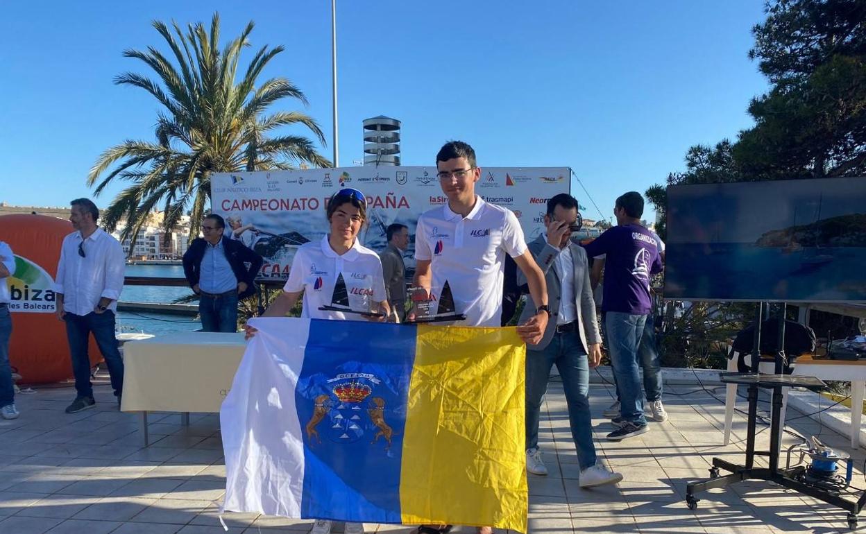 Patriocia Caballero y Pol Núñez.