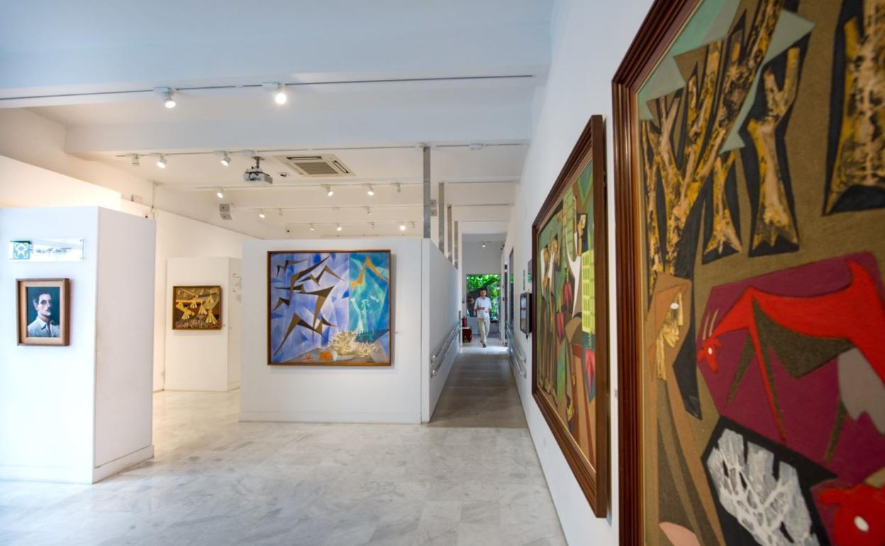 Imagen de una de las salas de la Casa-Museo Antonio Padrón. 