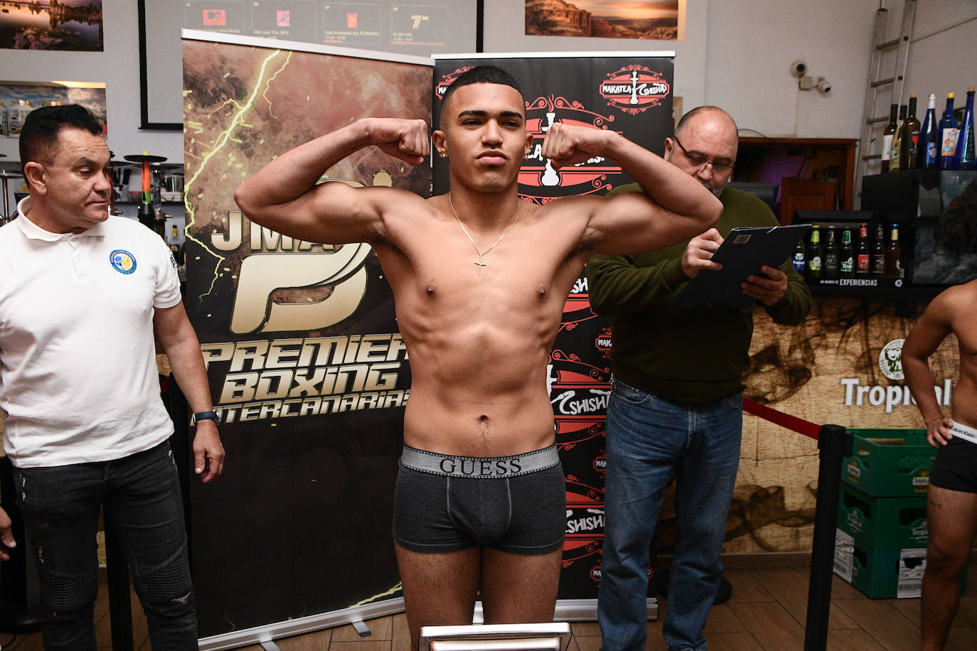 Fotos: Pesaje oficial de boxeo