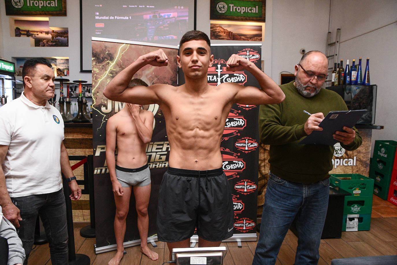 Fotos: Pesaje oficial de boxeo
