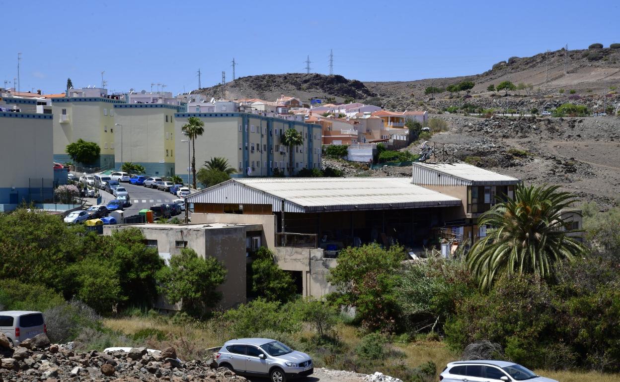 Vista general del antiguo canódromo. 
