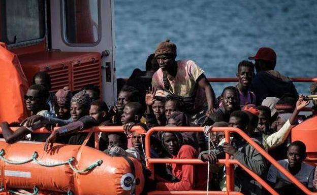 El PP pide a Marlaska que informe de la fuga de migrantes de Barranco Seco