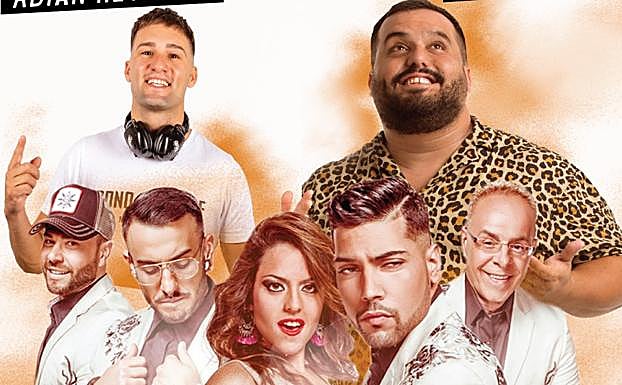 Cartel anunciador de la 'Noche de Música y Humor' del pasado 30 de abril. 