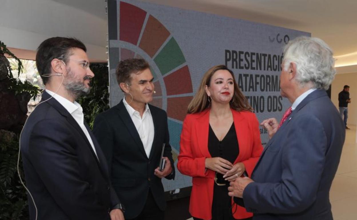 Momento de la presentación este miércoles. 