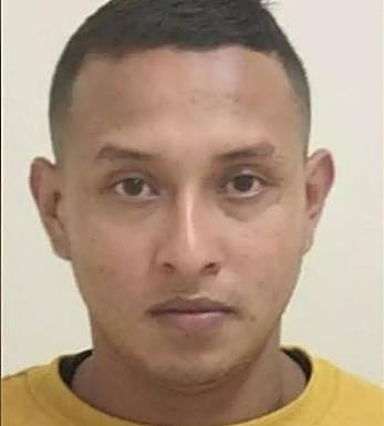 Imagen del sospechoso que busca la policía. 