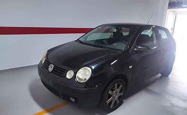 Coche incautado a los dos detenidos. 