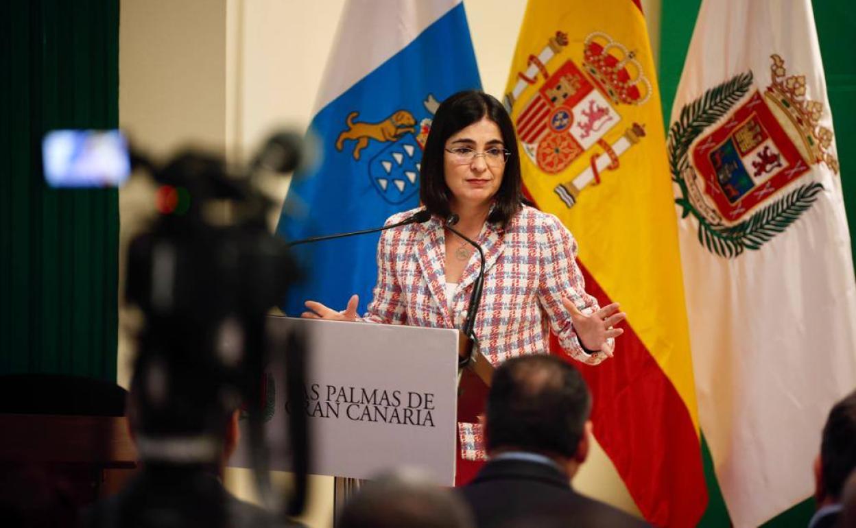 Darias pide «altura de miras» ante el caso Pegasus