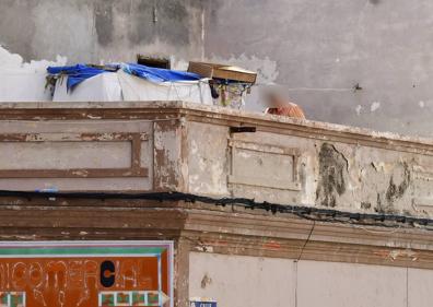 Imagen secundaria 1 - Aspecto de la vivienda okupada.