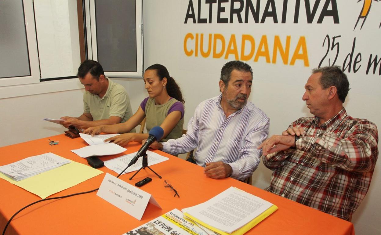 Actividad de Alternativa Ciudadana 25 de Mayo, a finales de abril de 2010. 