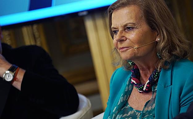 La escritora Carme Riera. 