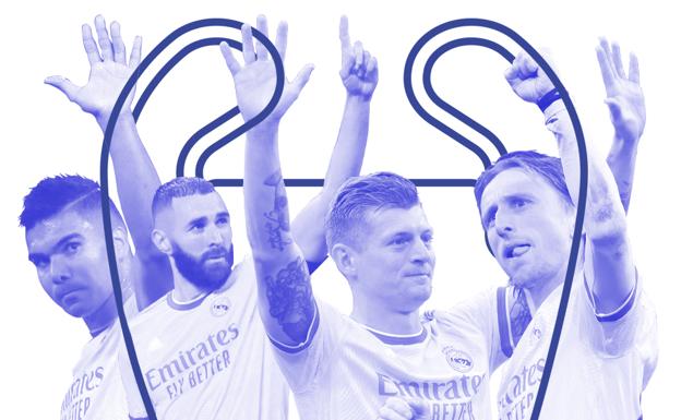 La generación dorada del Real Madrid muestra el camino a los primerizos