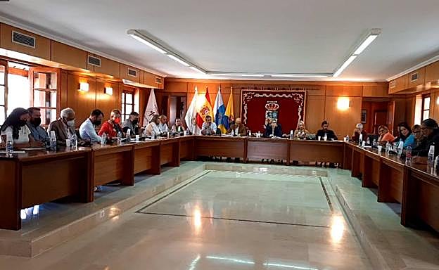 Un momento de la sesión plenaria de este jueves. 