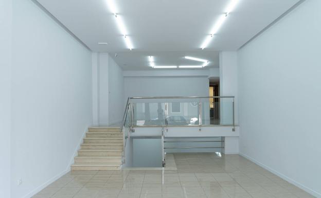 Imagen del interior de la nueva sede de la Fundación Francis Naranjo. 