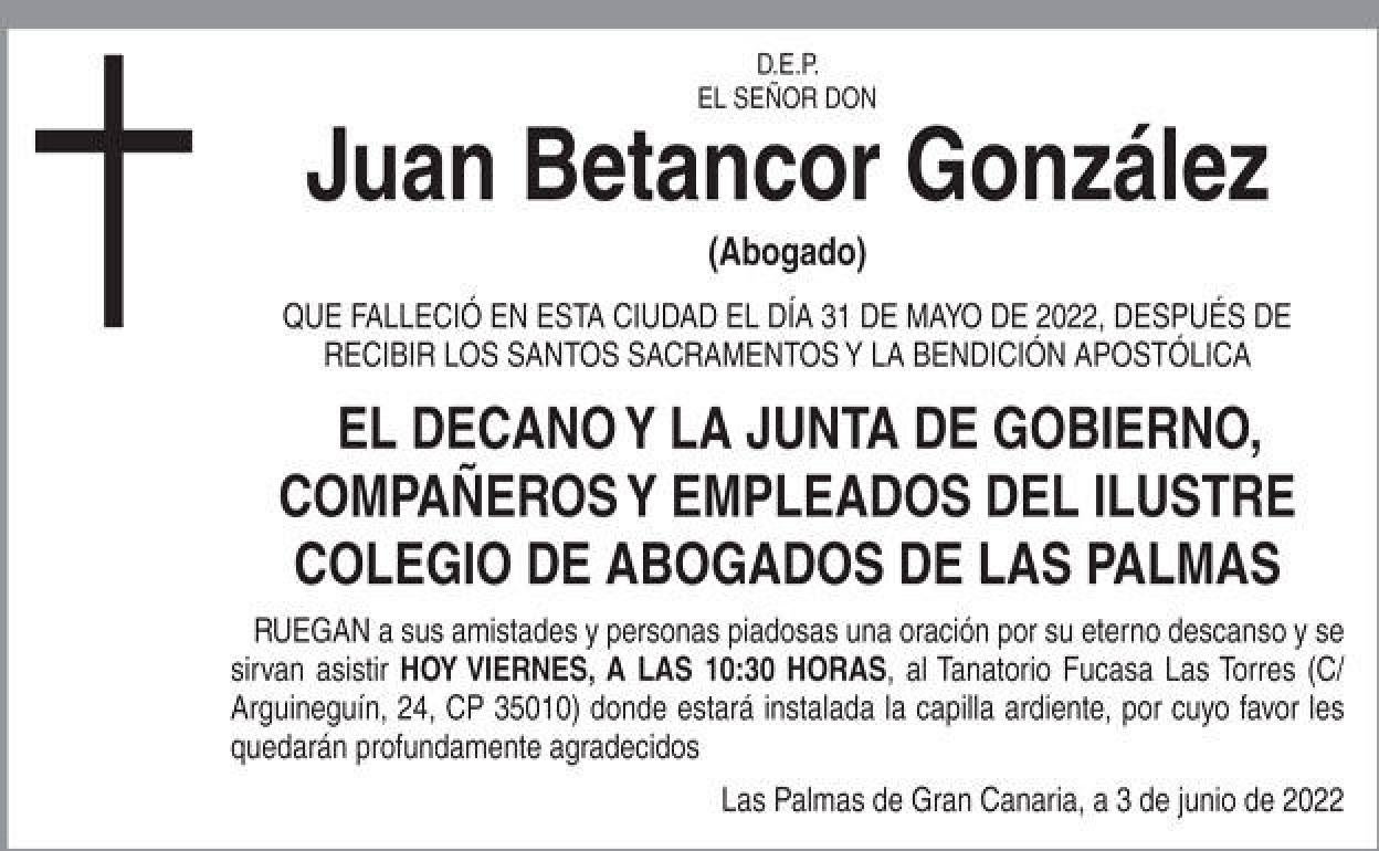 Juan Betancor González