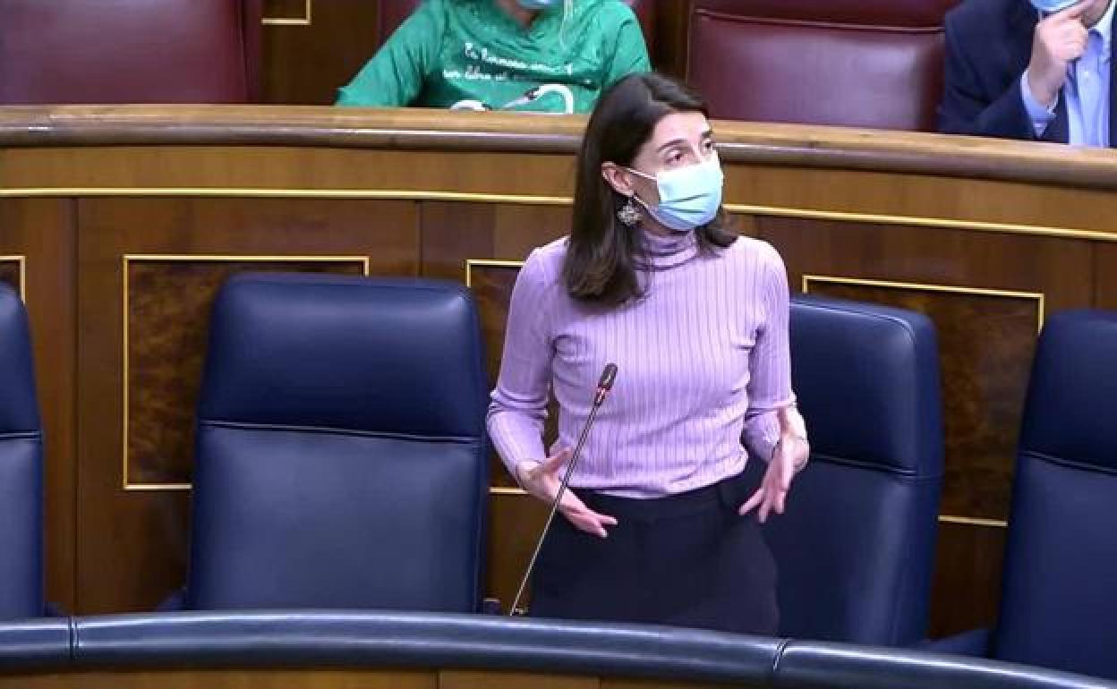 Imagen de archivo de la ministra de Justicia, en una comparecencia en el Congreso. 