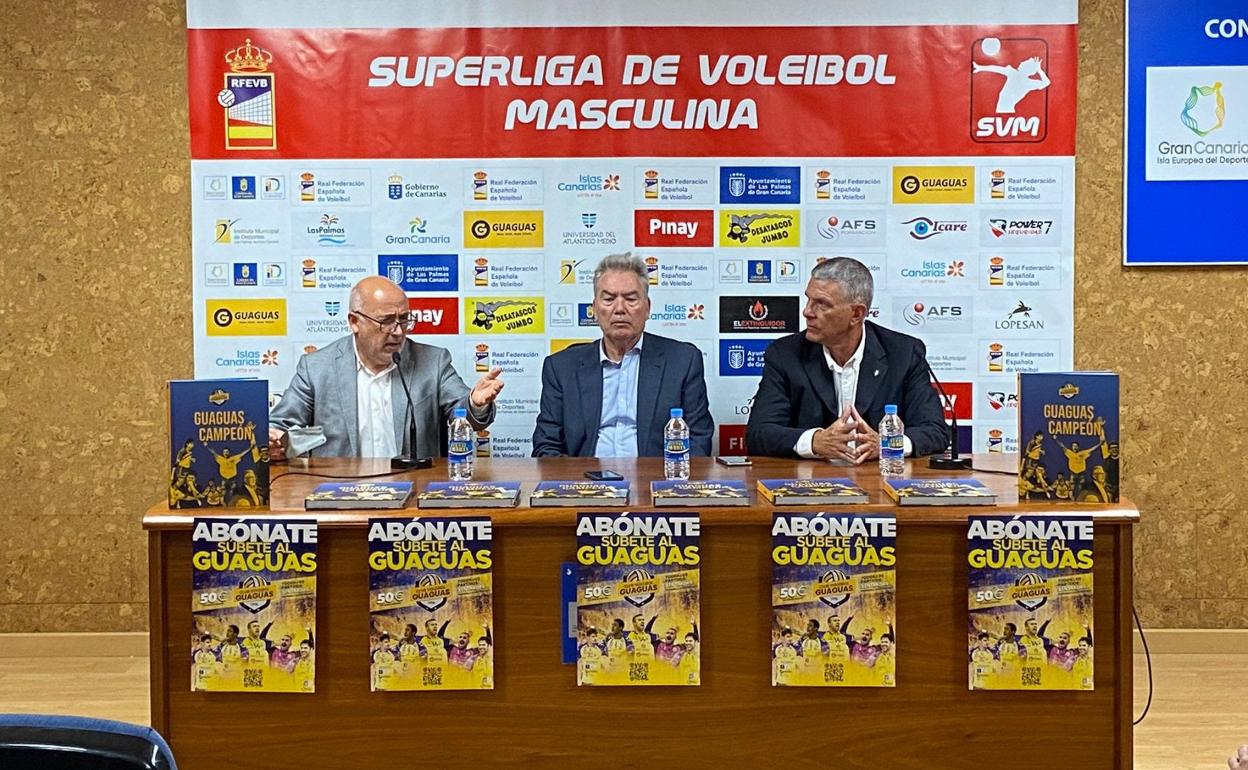 El Club Voleibol Guaguas presentó su campaña de abonados para el curso 2022-2023. 