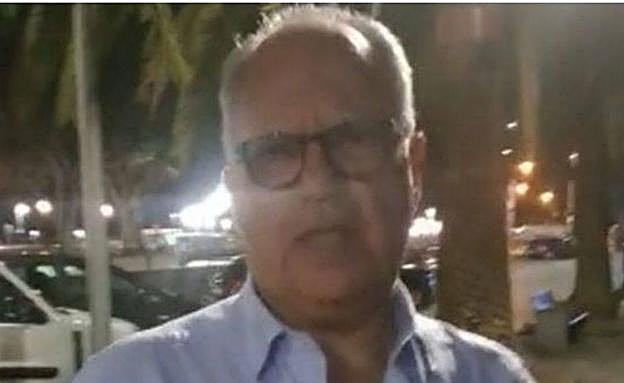 Casimiro Curbelo en el vídeo grabado por Miguel Q. 