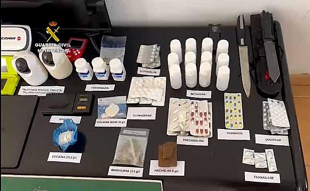 Hallan un punto de venta y consumo de droga en Arrecife
