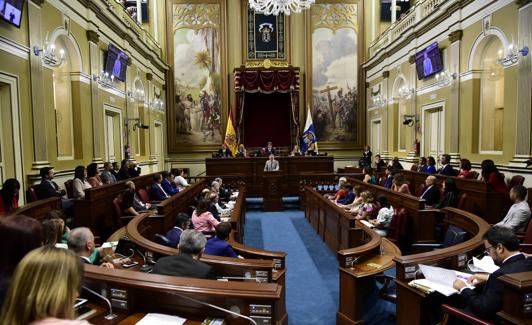 Imagen de archivo del Parlamento de Canarias. 
