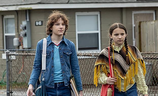 Mason Thames y Madeleine McGraw en 'Black Phone'.