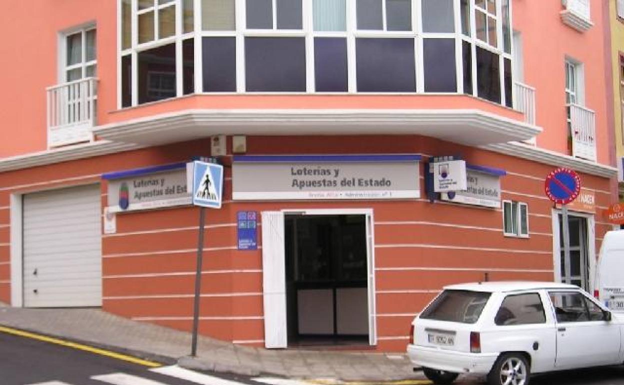 Segundo premio de la Lotería Nacional en Canarias