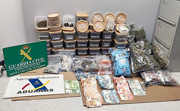 Desarticulan un punto de distribución de droga en Tenerife