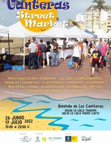 Imagen secundaria 2 - Diferentes puestos en la feria 'Canteras Street Market'. 