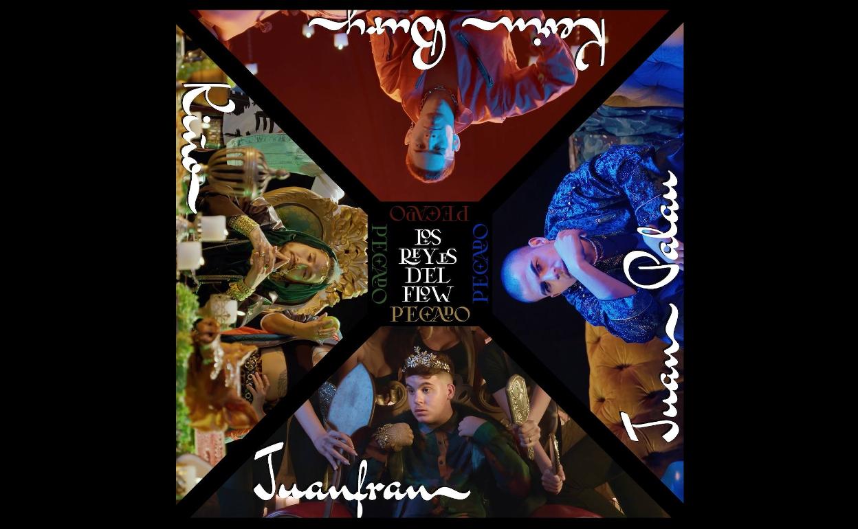 Imagen promocional de la canción. 