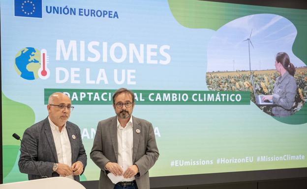 Antonio Morales y Raúl García presentaron hoy la inclusión de Gran Canaria en la Misión Europea. 