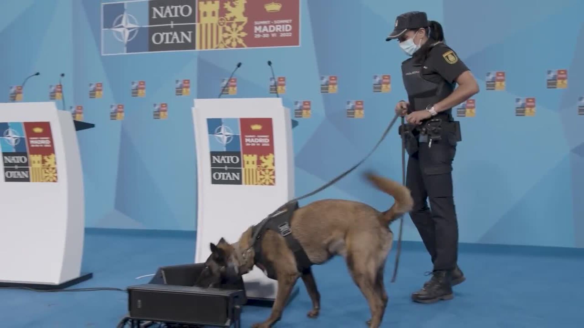 Cumbre OTAN - Preparativos Policia