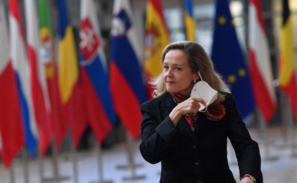 Nadia Calviño, ministra de Economía y vicepresidenta primera del Gobierno. 