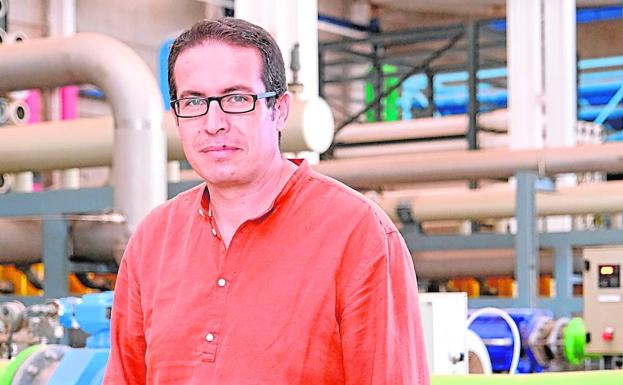 David de Vera, consejero de Aguas del Cablido. 