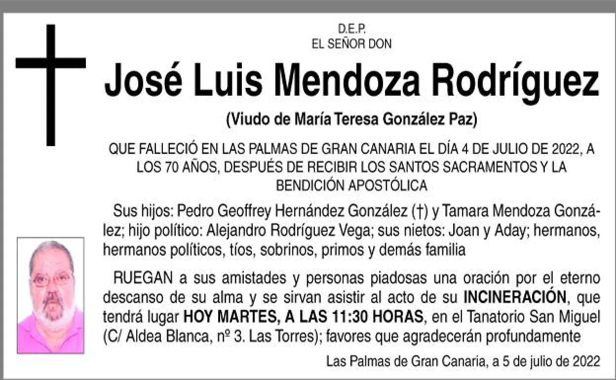 José Luis Mendoza Rodríguez