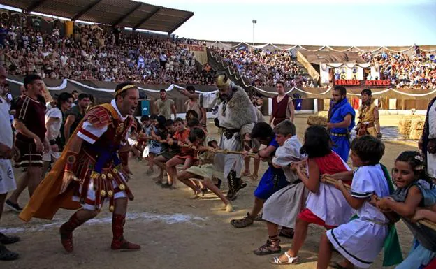 Imagen de archivo de la fiesta de «Astures y romanos» en Astorga. 