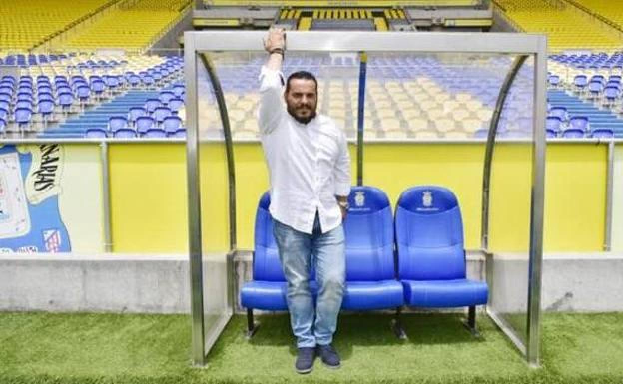 Rubén Fontes, actual delegado de la UD. 