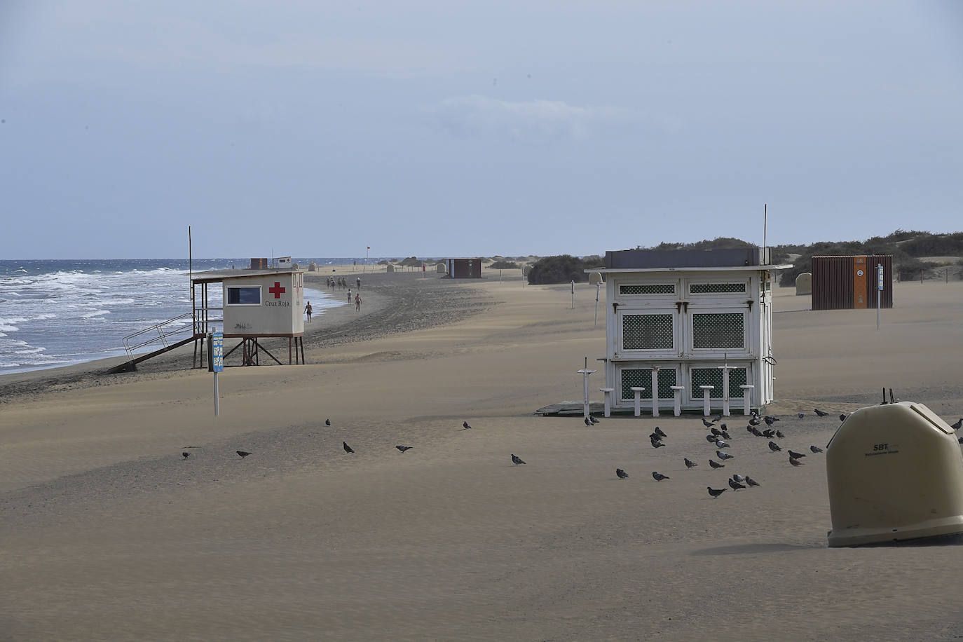 La pandemia generó el cierre turístico de Canarias.