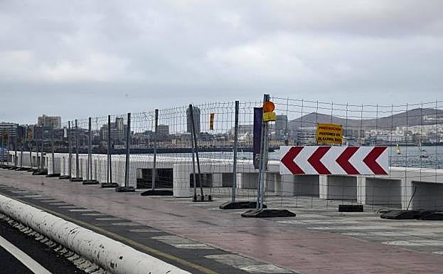 Las obras de la Avenida Marítima obligarán a hacer cortes puntuales de algún carril de tráfico